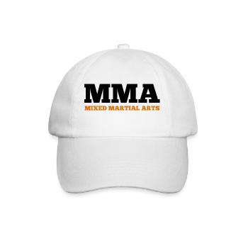 MMA - Casquette classique - blanc/blanc - Devant