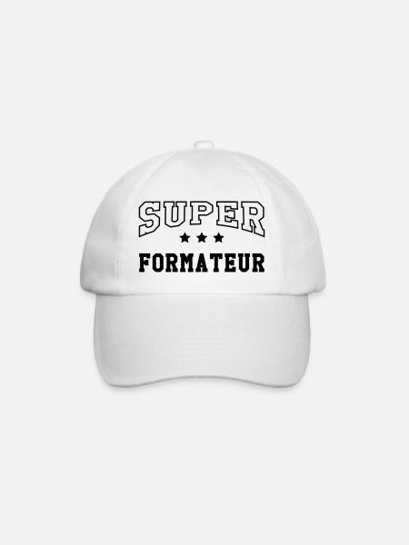 Formateur / Formatrice / Formation / Education - Baseball Cap - white/white