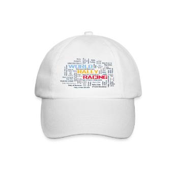 World Rally Racing - Baseball Cap - white/white - Front