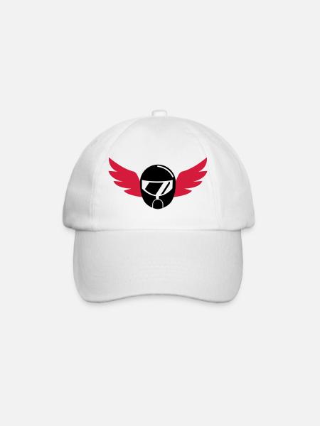 Karting / Kart / Pilote / Voiture - Casquette classique - blanc/blanc