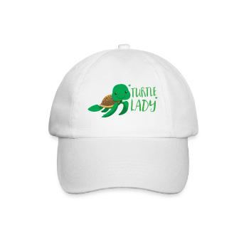Dame tortue - Casquette classique - blanc/blanc - Devant
