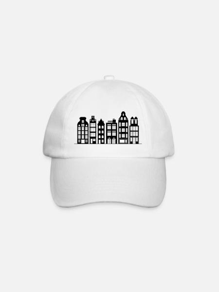 Holland - Baseball Cap - white/white
