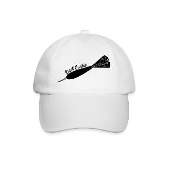 Darts, darts, darts, darts t-shirt, darts shirt - Baseball Cap - white/white - Front