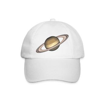 Saturn - Baseball Cap - white/white - Front
