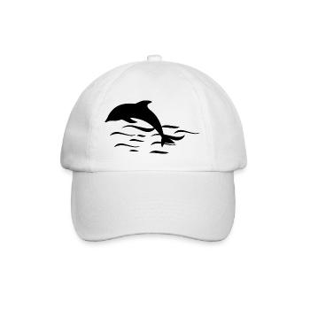 Dolphin Dolphins - Baseball Cap - white/white - Front
