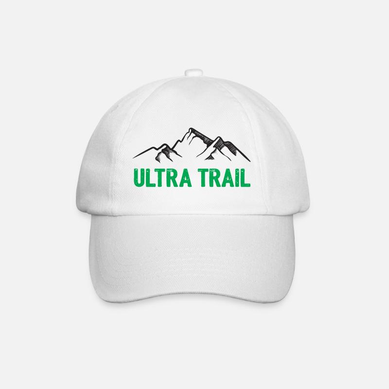 Ultra Trail - Baseball Cap - white/white