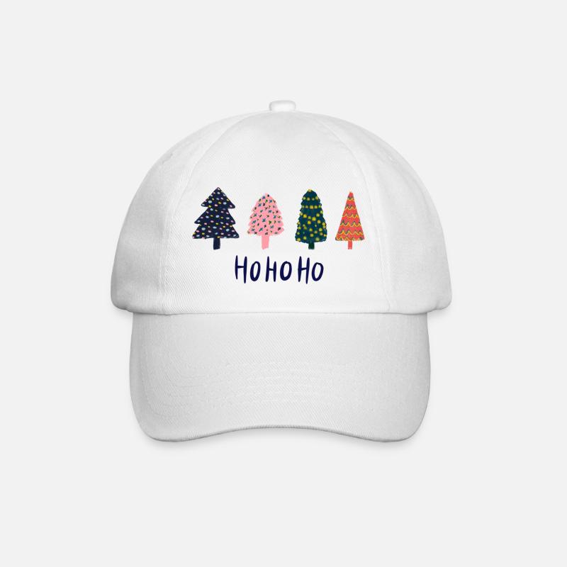 Sapins Hohoho - Casquette classique - blanc/blanc