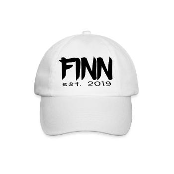 Finn est. 2019 [black] - Casquette classique - blanc/blanc - Devant