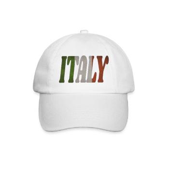 Italy - Casquette classique - blanc/blanc - Devant