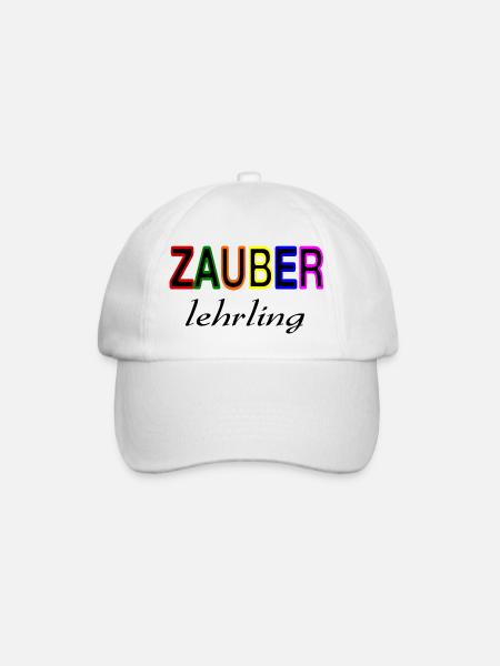 Zauberlehrling - Baseballkappe - Weiß/Weiß