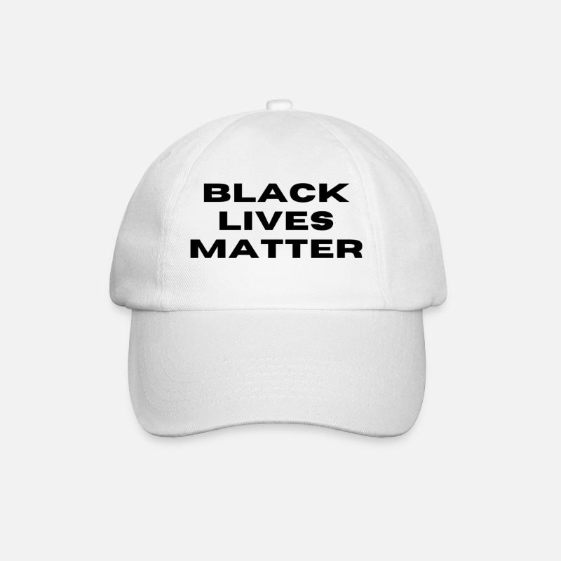Black lives matter - Casquette classique - blanc/blanc