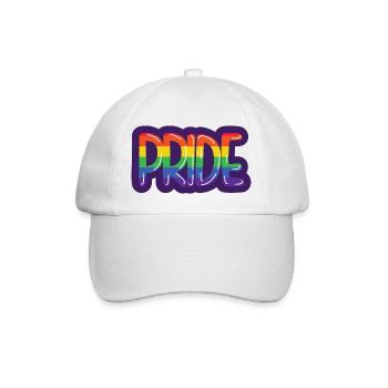 Fierté LGBT - Casquette classique - blanc/blanc - Devant