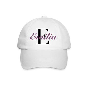 Nom - Emilia - Casquette classique - blanc/blanc - Devant