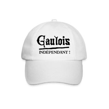 Gaulois indépendant ! - Casquette classique - blanc/blanc - Devant