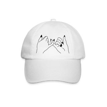 Meilleure Amie - Copines - BFF - Casquette classique - blanc/blanc - Devant