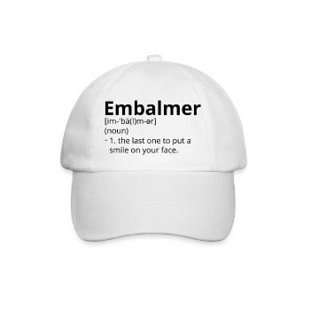 Embalmer Definition Description - Casquette classique - blanc/blanc - Devant