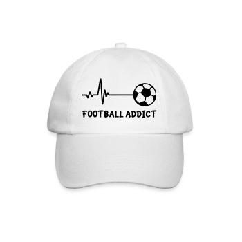 Football Addict - Casquette classique - blanc/blanc - Devant