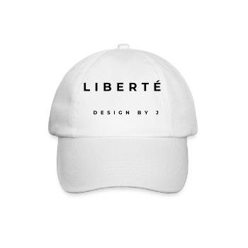 Liberté - Baseballkappe - Weiß/Weiß - Vorne