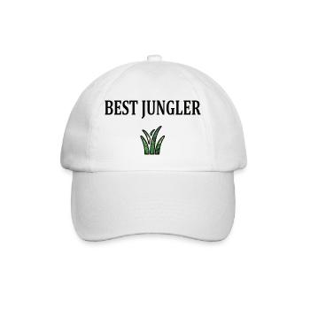 Legue of Legends Best Jungler - Baseballkappe - Weiß/Weiß - Vorne
