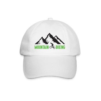 Mountain Biking - Baseball Cap - white/white - Front