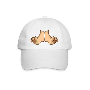 Feet cool - Casquette classique - blanc/blanc - Devant