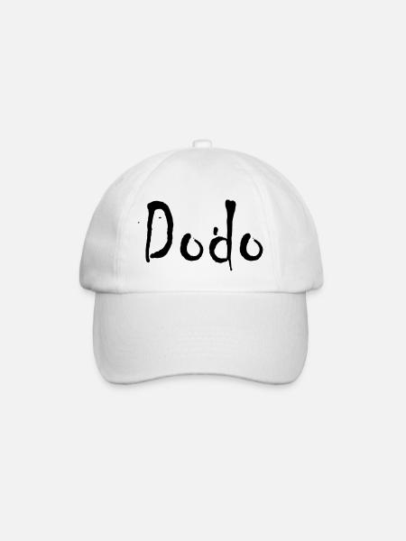 dodo - Baseball Cap - white/white