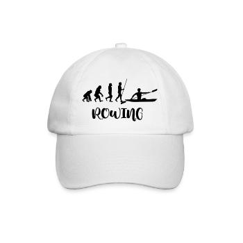 Bateau à rames cool Disant Motif Aviron Sport - Casquette classique - blanc/blanc - Devant