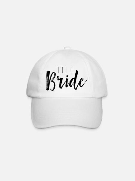 The Bride - Baseballkappe - Weiß/Weiß