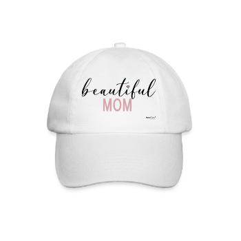 beautiful Mom - Baseball Cap - white/white - Front