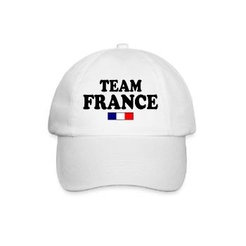 Team france - Baseballkappe - Weiß/Weiß - Vorne