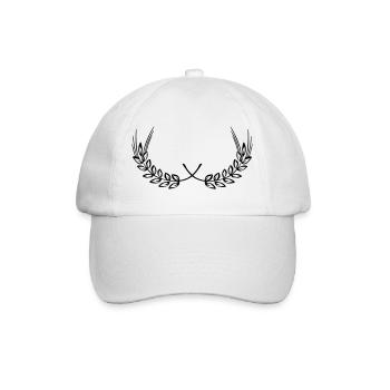 Corn grain wheat decoration - Baseball Cap - white/white - Front