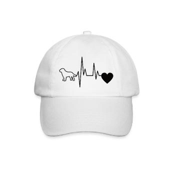 Hunde Labrador Haustier Hund Geschenk Hundehalter - Baseballkappe - Weiß/Weiß - Vorne