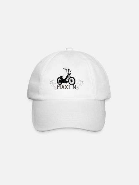 Puch maxi N - Baseball Cap - white/white