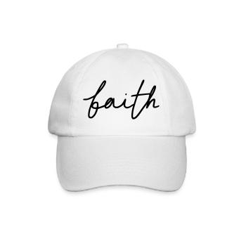 Faith - Baseball Cap - white/white - Front