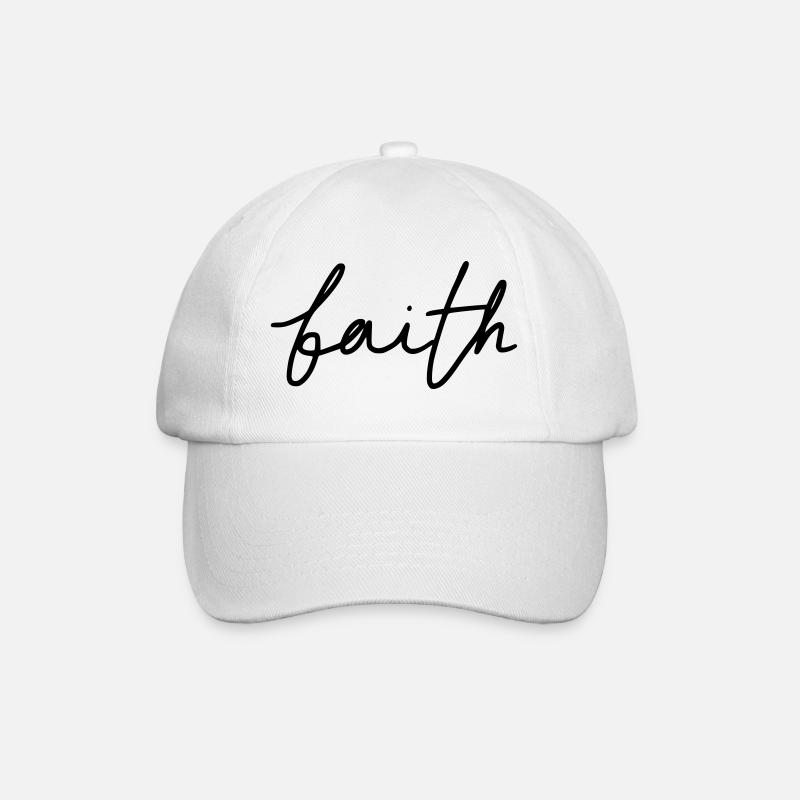 Foi - Casquette classique - blanc/blanc