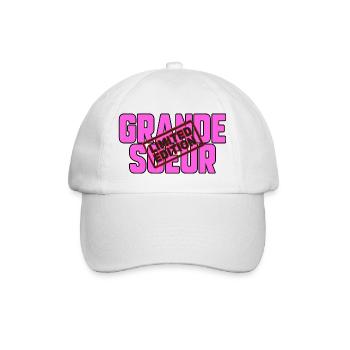 Grande sœur - Casquette classique - blanc/blanc - Devant