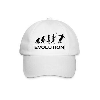 Fußball Football - Casquette classique - blanc/blanc - Devant