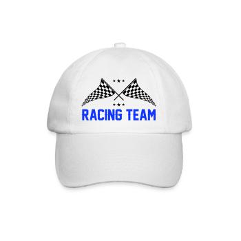 Équipe de course 0 - Casquette classique - blanc/blanc - Devant