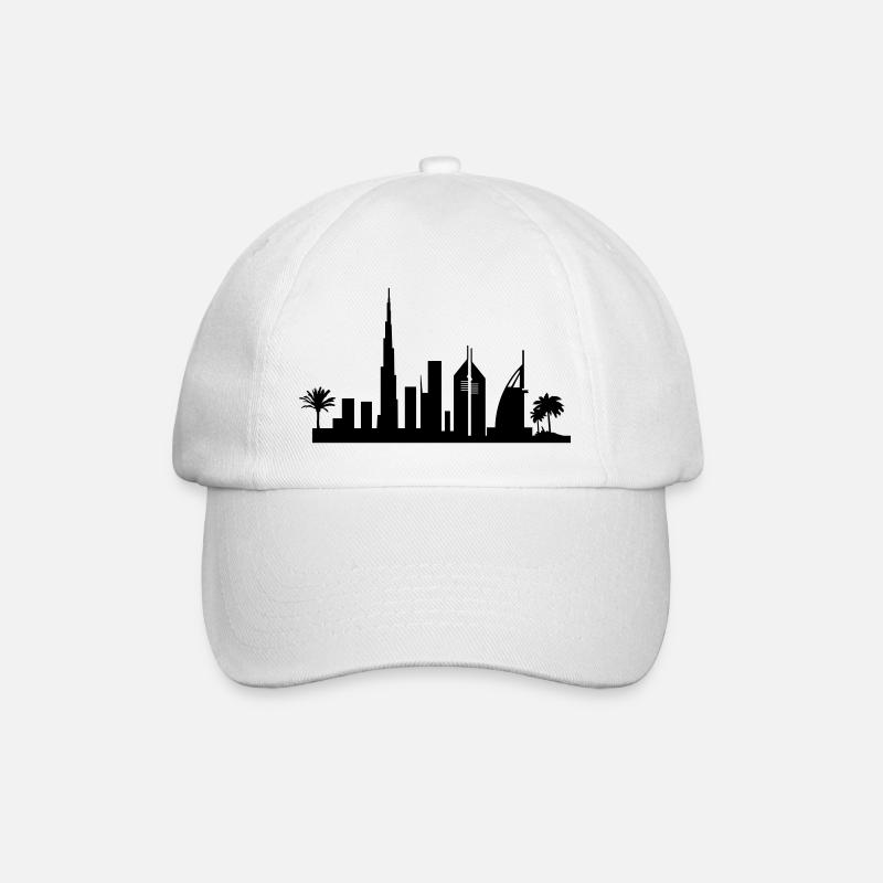 Horizon de Dubaï - Casquette classique - blanc/blanc