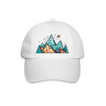 Mountain - Baseball Cap - white/white - Front