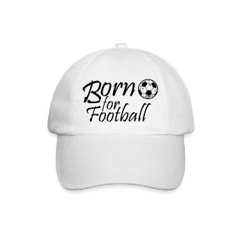 Fußball Soccer - Baseball Cap - white/white - Front
