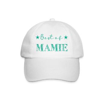 MAMIE. MAMAN. FÊTE DES MÈRES - Casquette classique - blanc/blanc - Devant