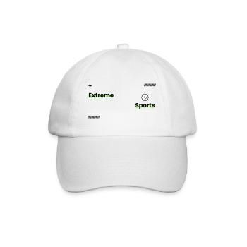 Extreme sports - Baseball Cap - white/white - Front