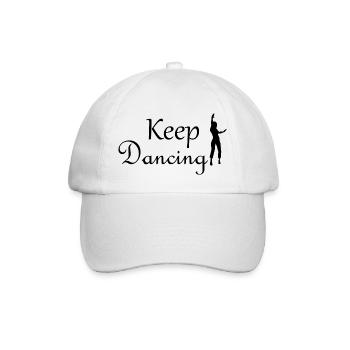 Danse Musique de danse - Casquette classique - blanc/blanc - Devant