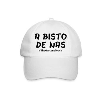 A bisto de nas ! - Casquette classique - blanc/blanc - Devant