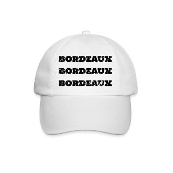 BORDEAUX - Casquette classique - blanc/blanc - Devant
