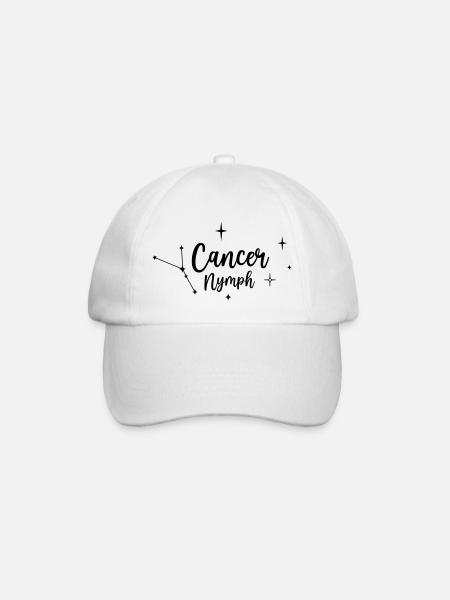cancer - Casquette classique - blanc/blanc