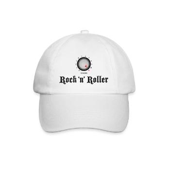 Drehen Sie es auf 11! - Baseballkappe - Weiß/Weiß - Vorne