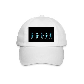 Figuren - Baseballkappe - Weiß/Weiß - Vorne
