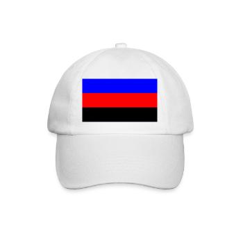 Fierté polyamoureuse - Casquette classique - blanc/blanc - Devant